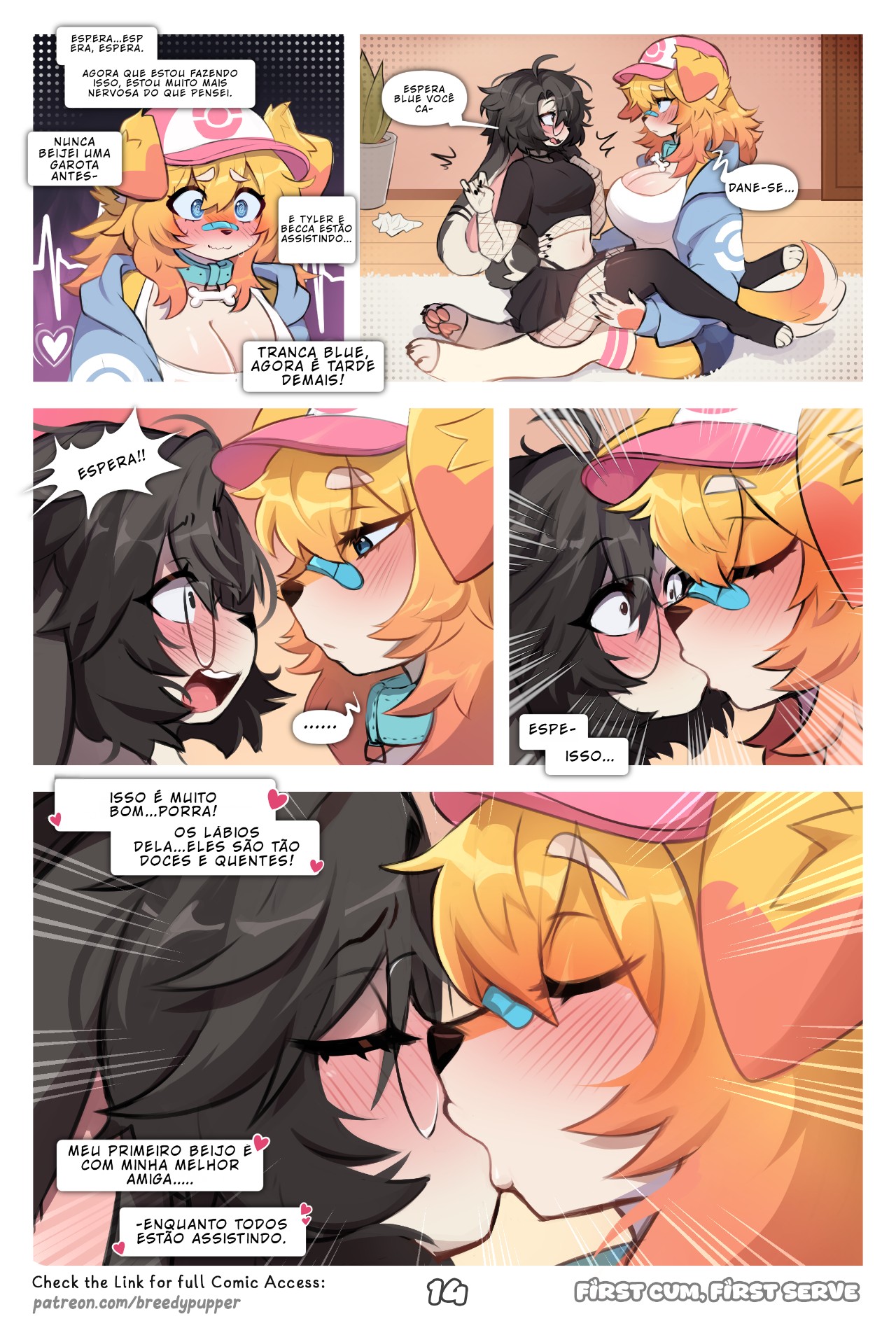 First Cum, First Serve! Hentai pt-br 15