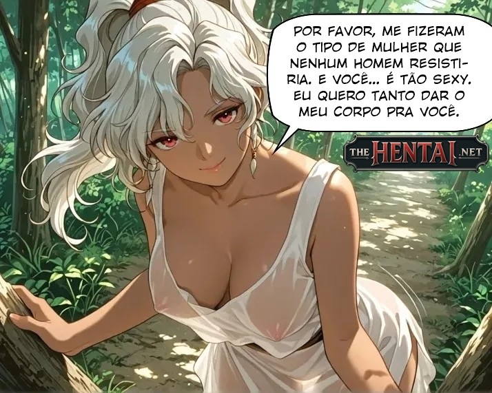 Forest Girl Wants To Thank You For Rescuing Her Hentai pt-br 03