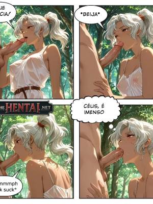 Forest Girl Wants To Thank You For Rescuing Her Hentai pt-br 09