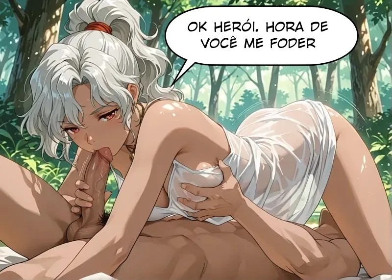 Forest Girl Wants To Thank You For Rescuing Her Hentai pt-br 13