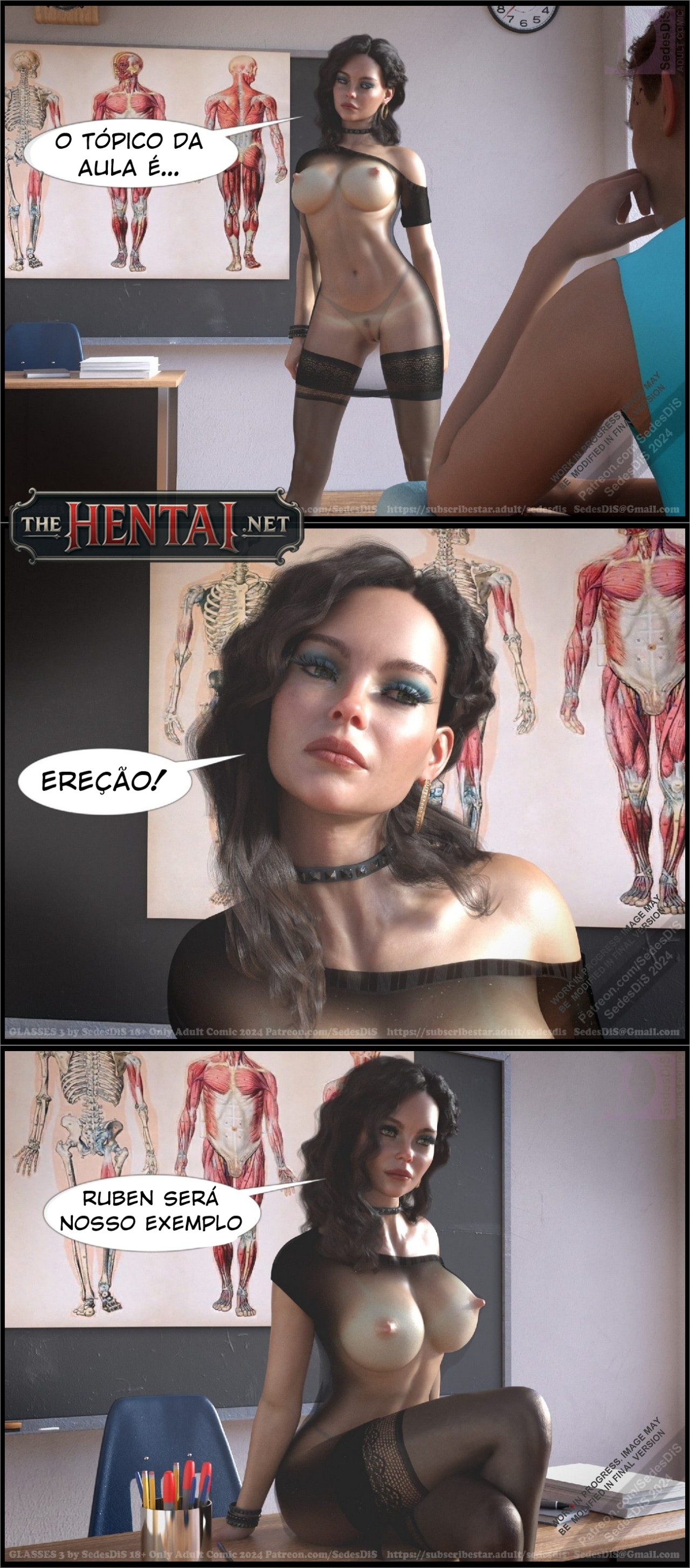 Glasses By SedesDiS Part 3 Hentai pt-br 46