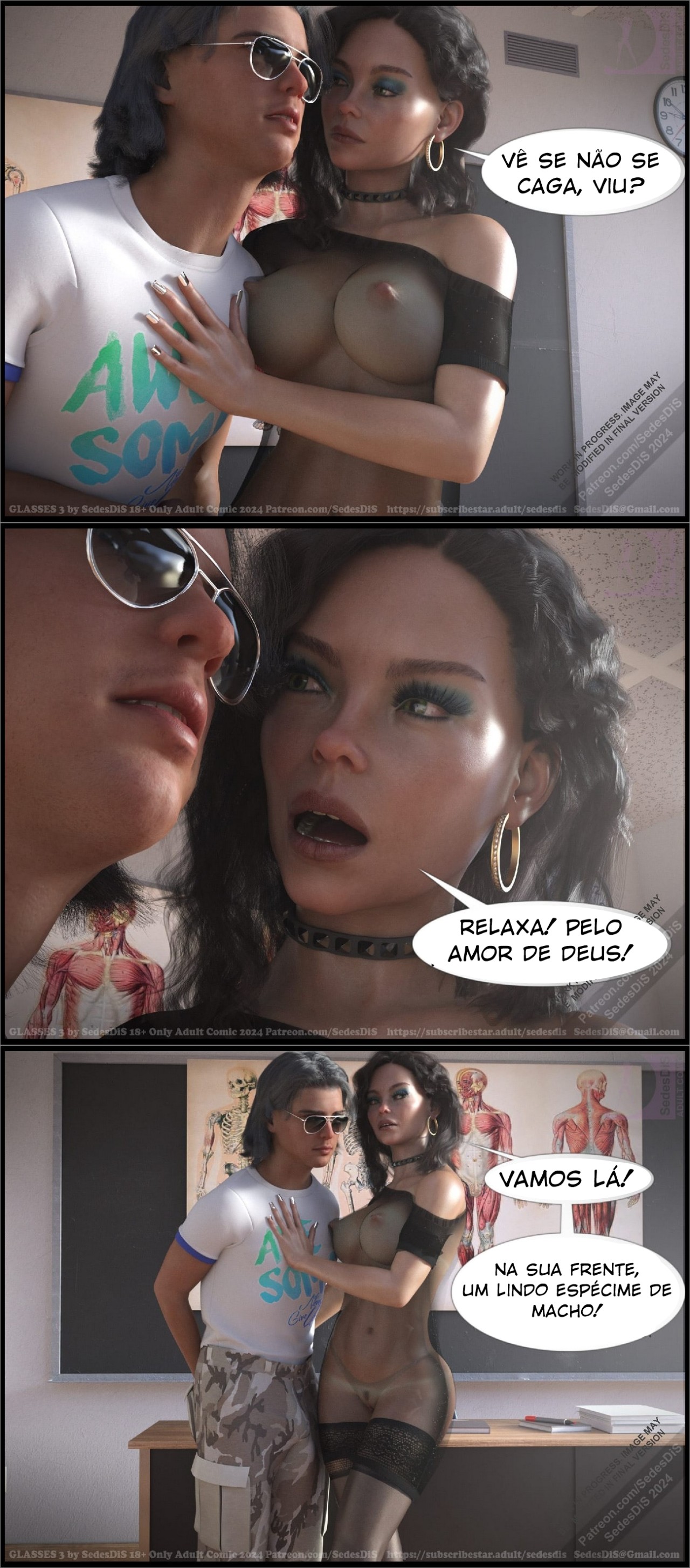 Glasses By SedesDiS Part 3 Hentai pt-br 50