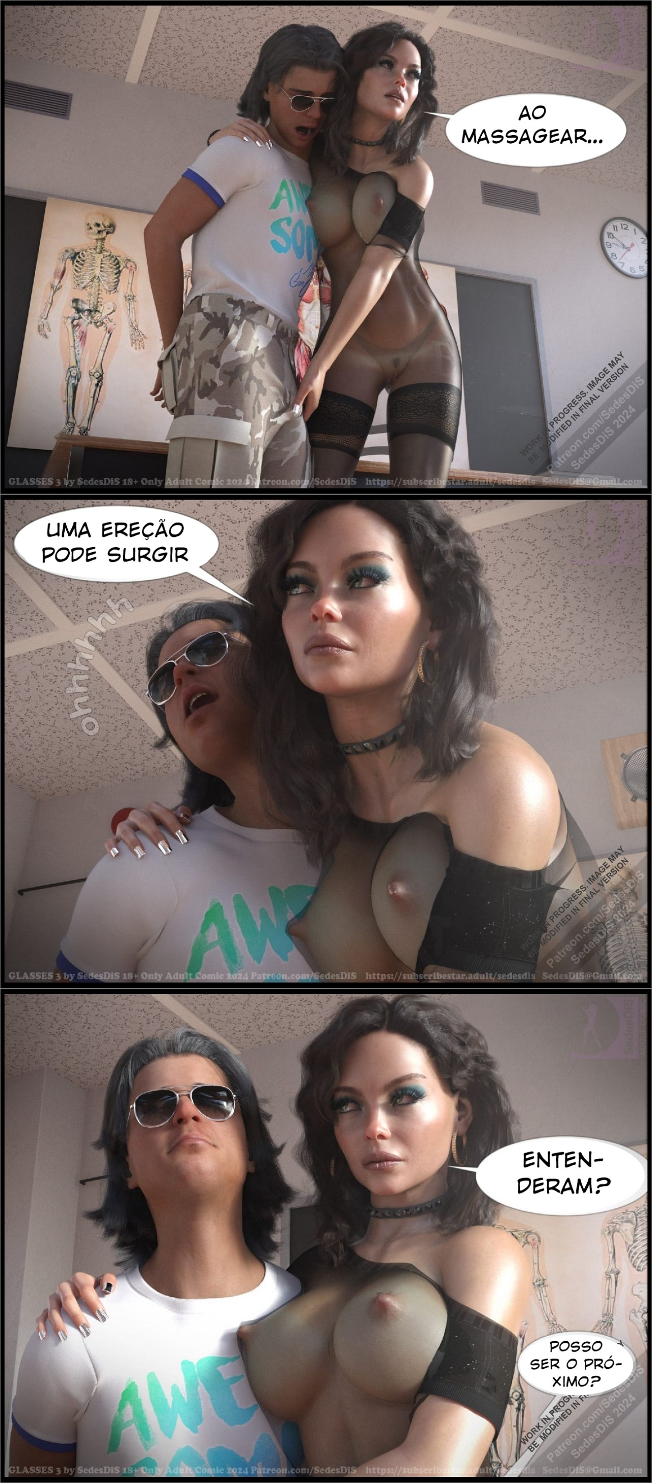 Glasses By SedesDiS Part 3 Hentai pt-br 53