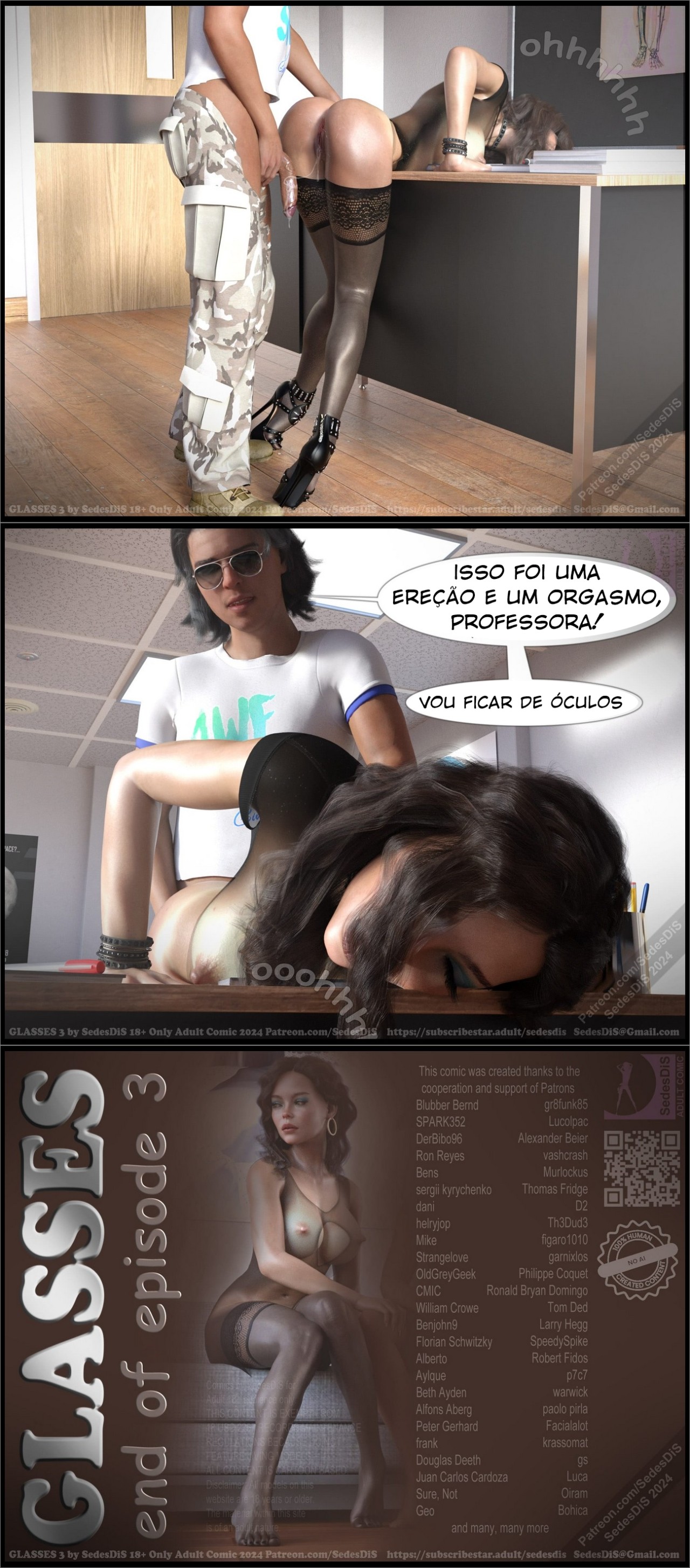 Glasses By SedesDiS Part 3 Hentai pt-br 63
