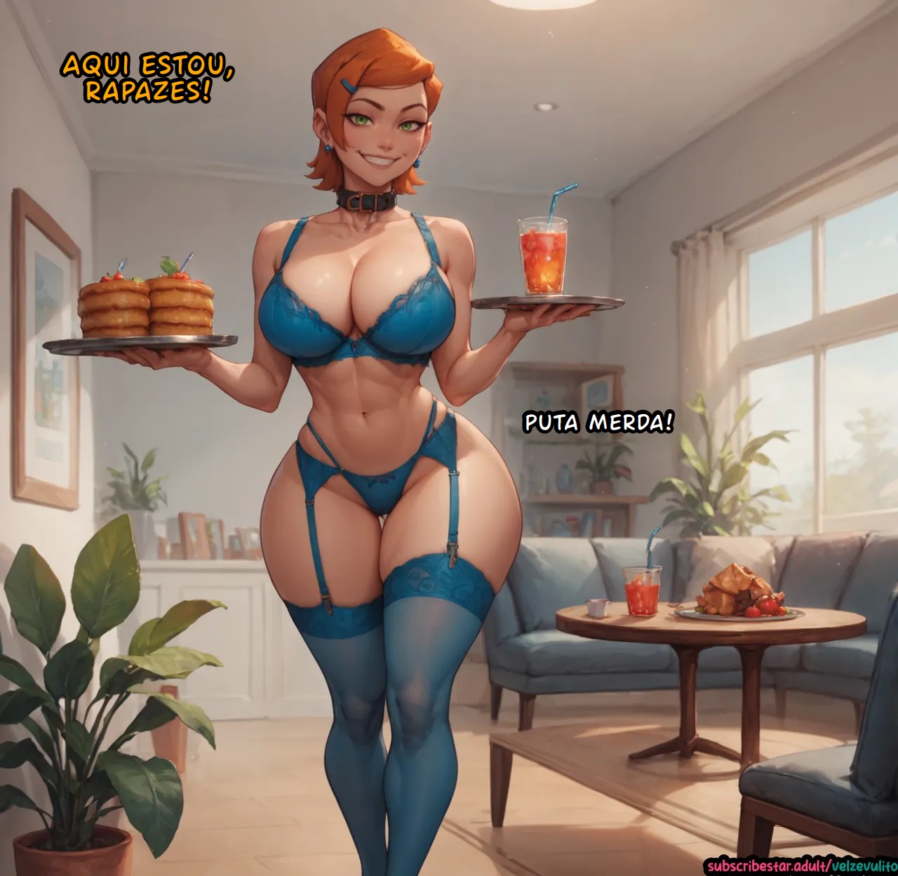 Gwen's Homeschooling Hentai pt-br 50