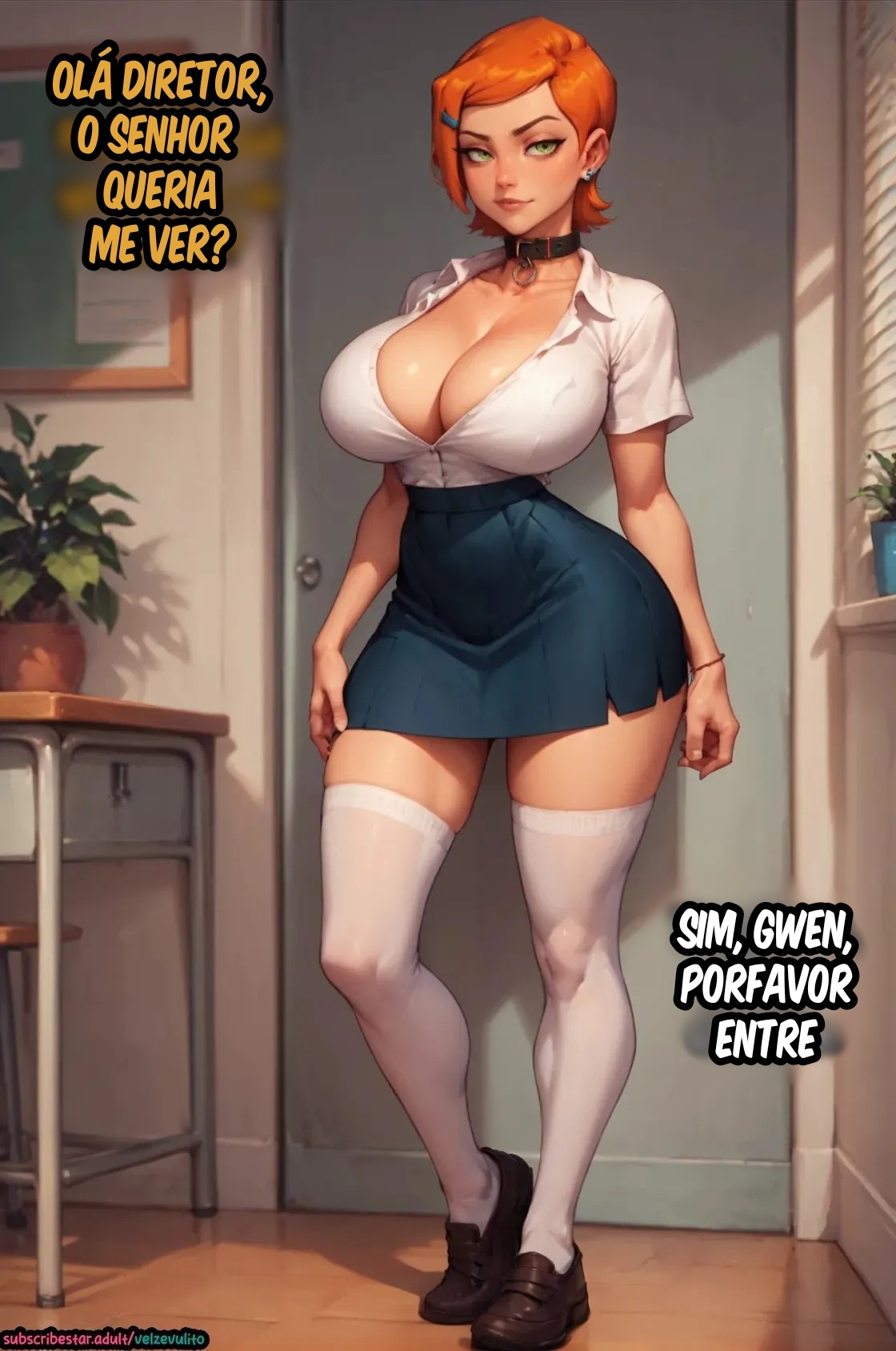 Gwen's Homeschooling Part 2 Hentai pt-br 35