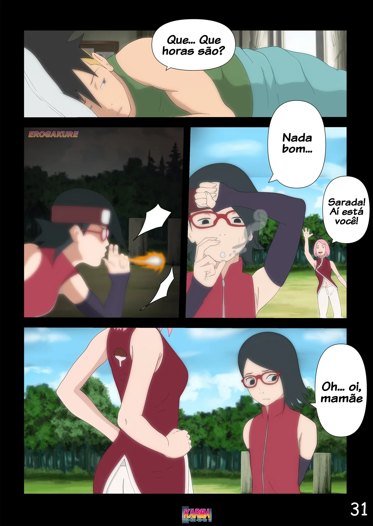 Karma And Its Mysteries Part 3: Training Hentai pt-br 32