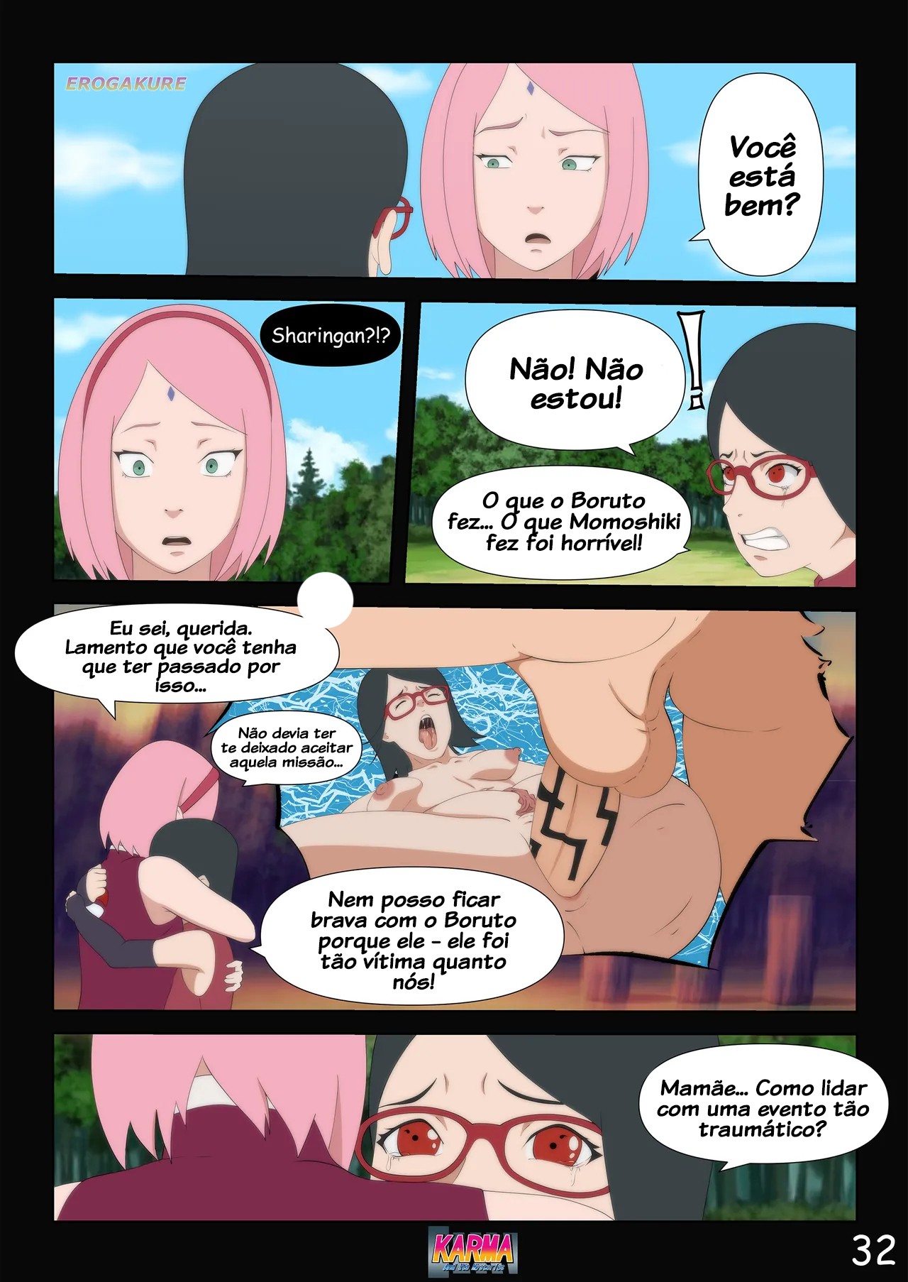 Karma And Its Mysteries Part 3: Training Hentai pt-br 33