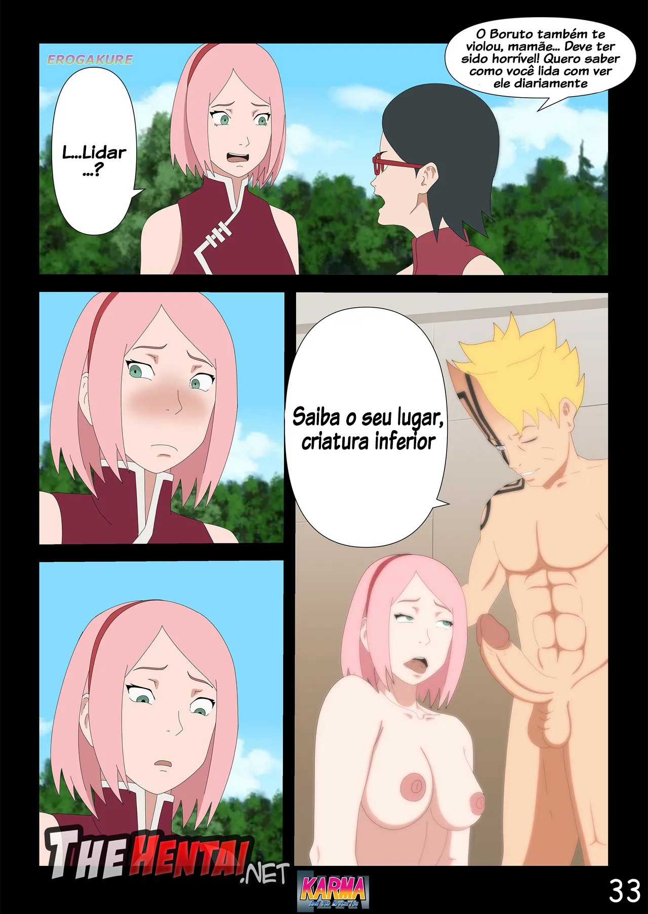 Karma And Its Mysteries Part 3: Training Hentai pt-br 34