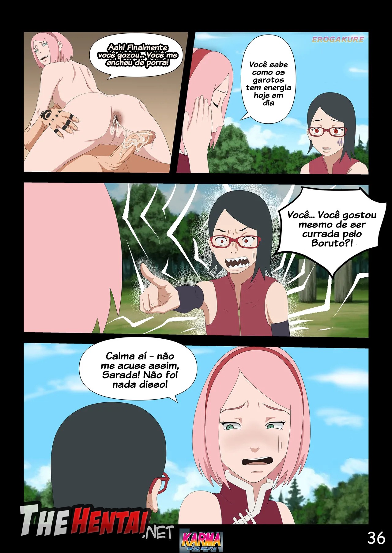 Karma And Its Mysteries Part 3: Training Hentai pt-br 37