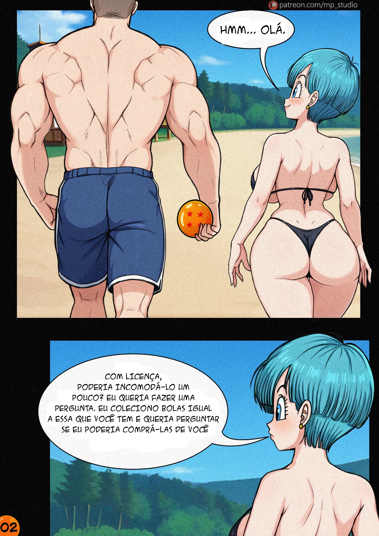 Majin Bulma Hentai pt-br 03