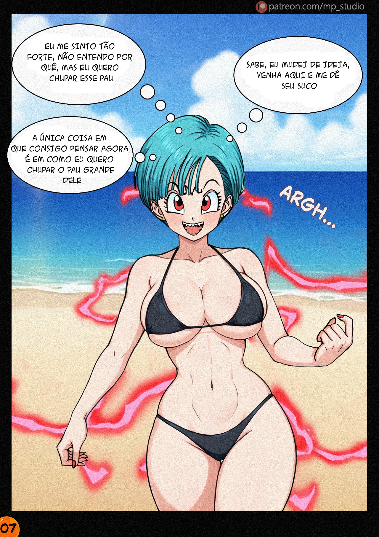 Majin Bulma Hentai pt-br 08
