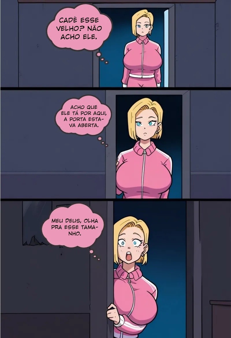 Master Roshi & Android 18 Hentai pt-br 02