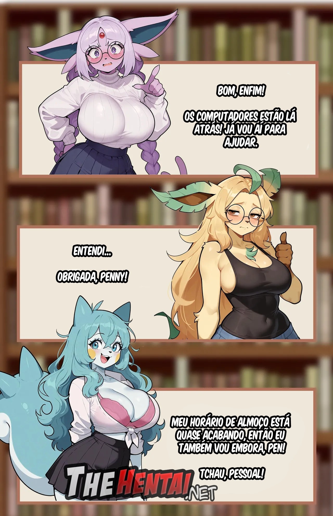 The Eevee Sisters Hentai pt-br 19