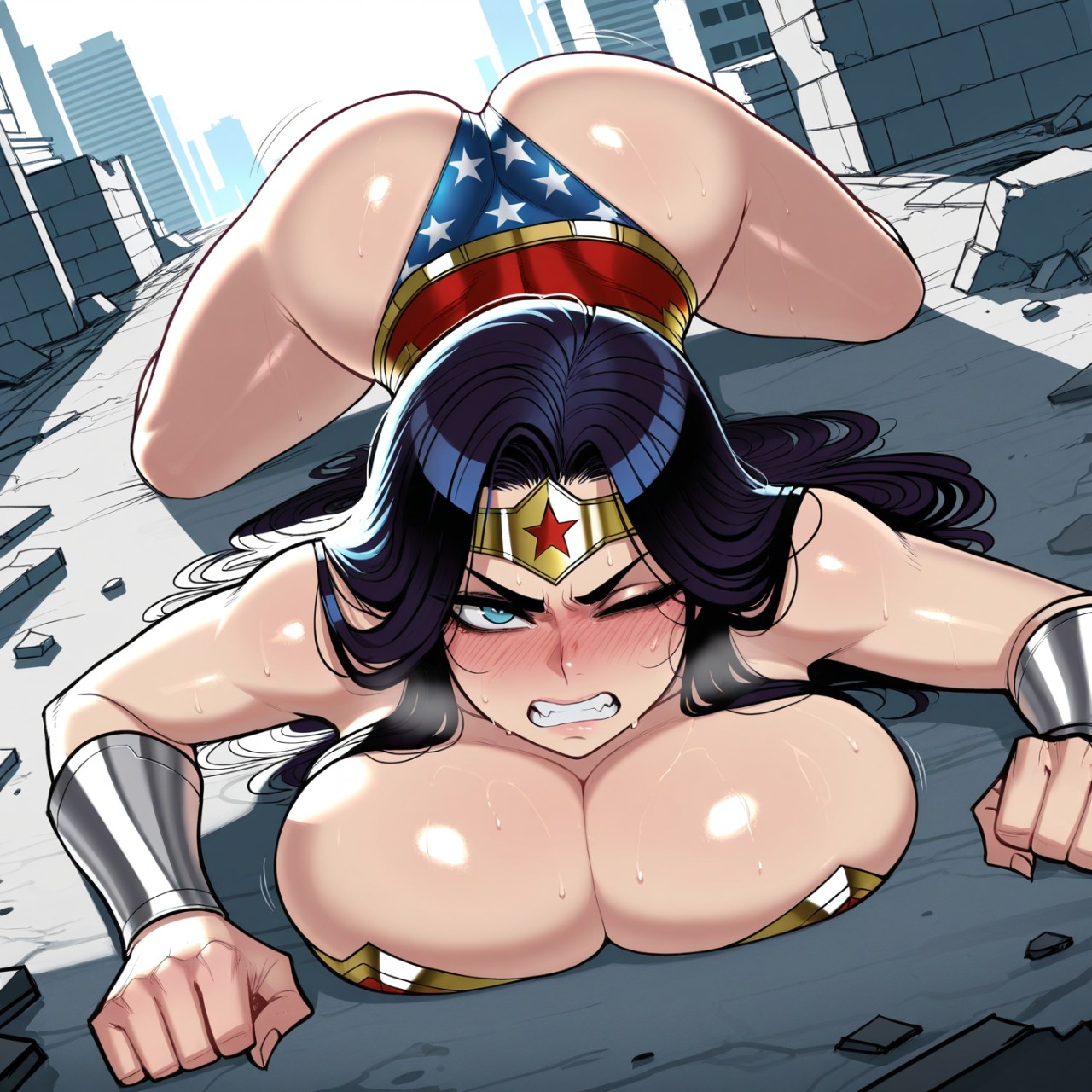Wonder Woman Brainwashing Hentai pt-br 18