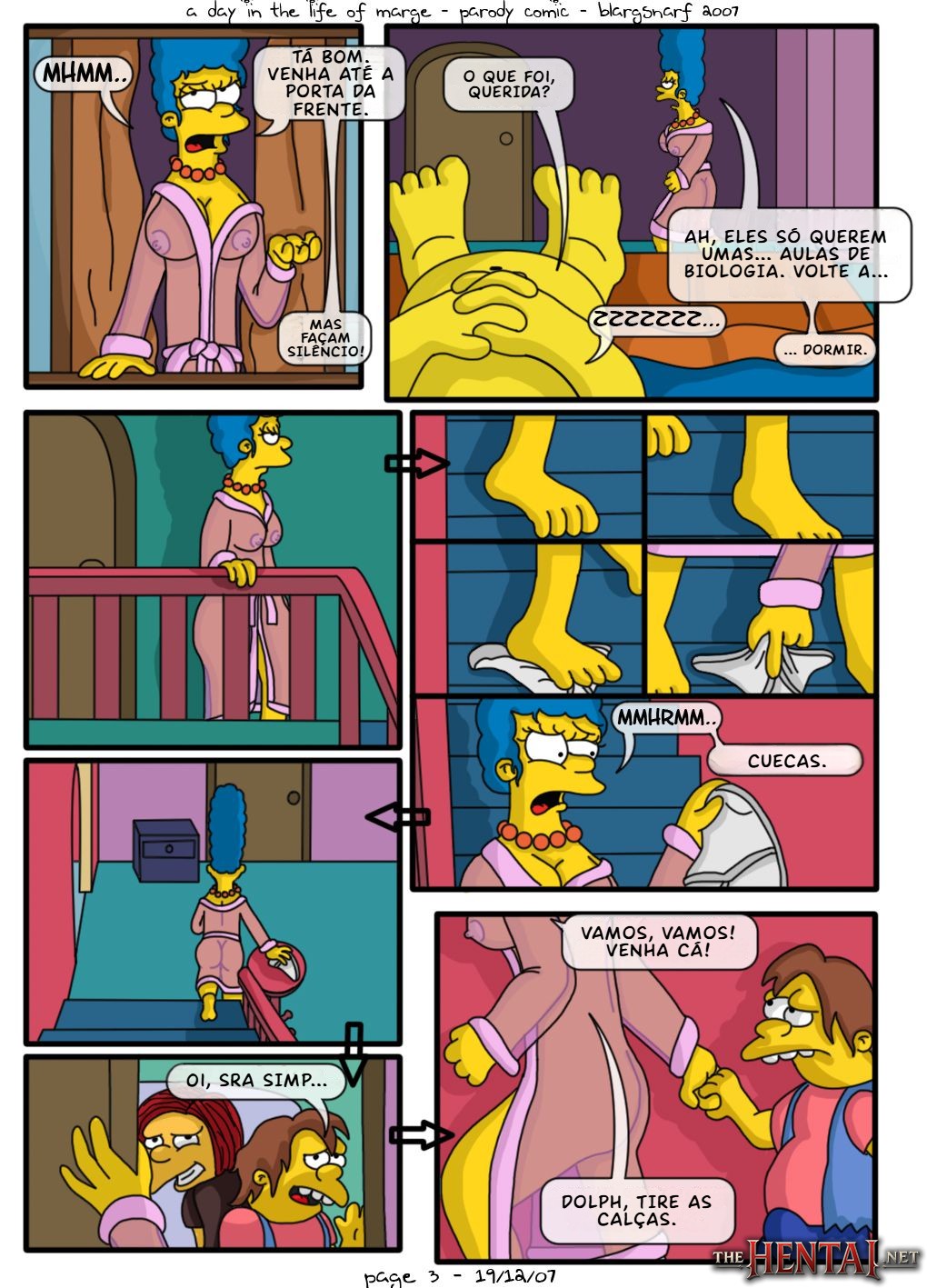 A Day In The Life Of Marge Hentai pt-br 04