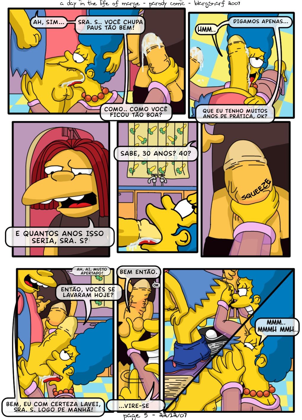 A Day In The Life Of Marge Hentai pt-br 06