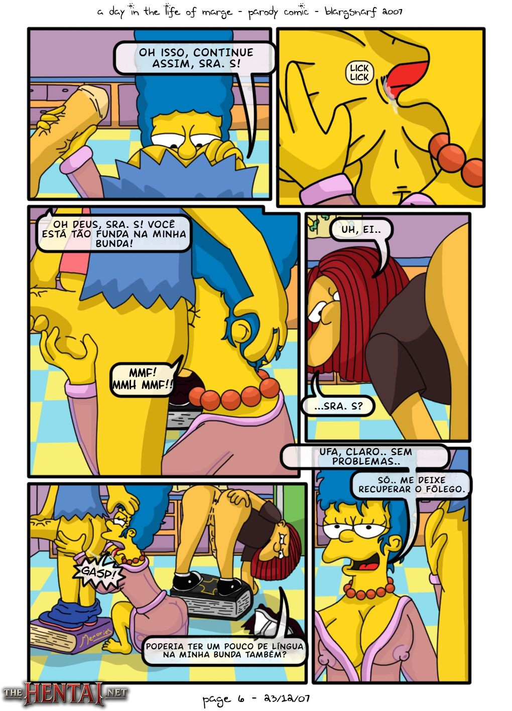 A Day In The Life Of Marge Hentai pt-br 07