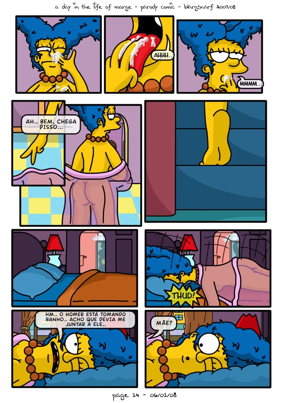 A Day In The Life Of Marge Hentai pt-br 15