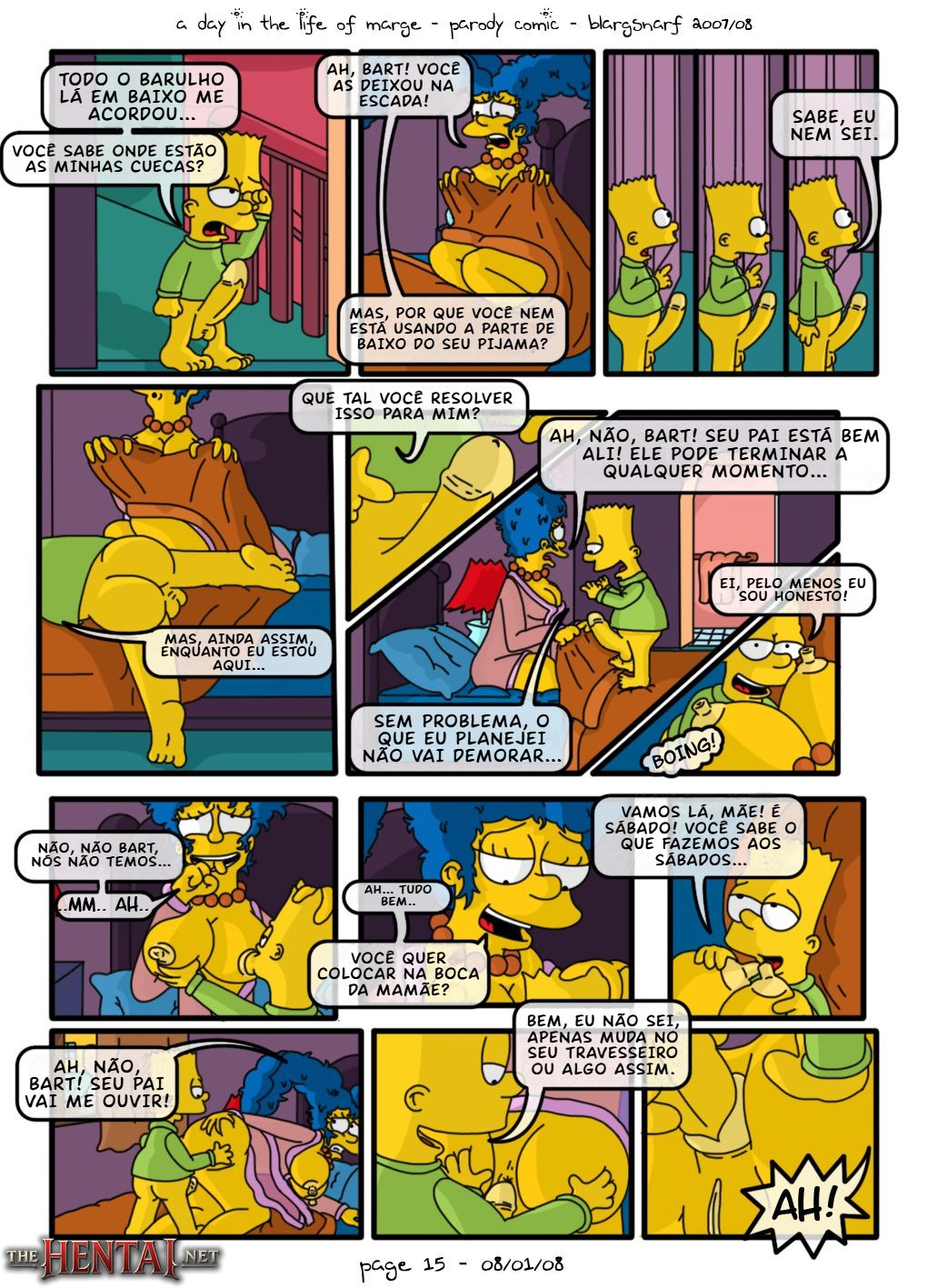 A Day In The Life Of Marge Hentai pt-br 16