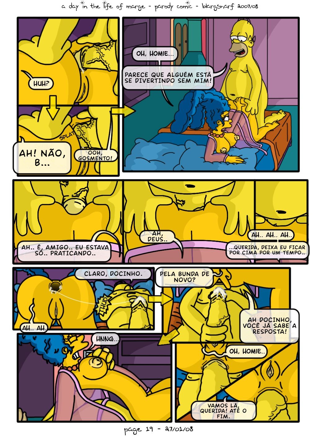 A Day In The Life Of Marge Hentai pt-br 20
