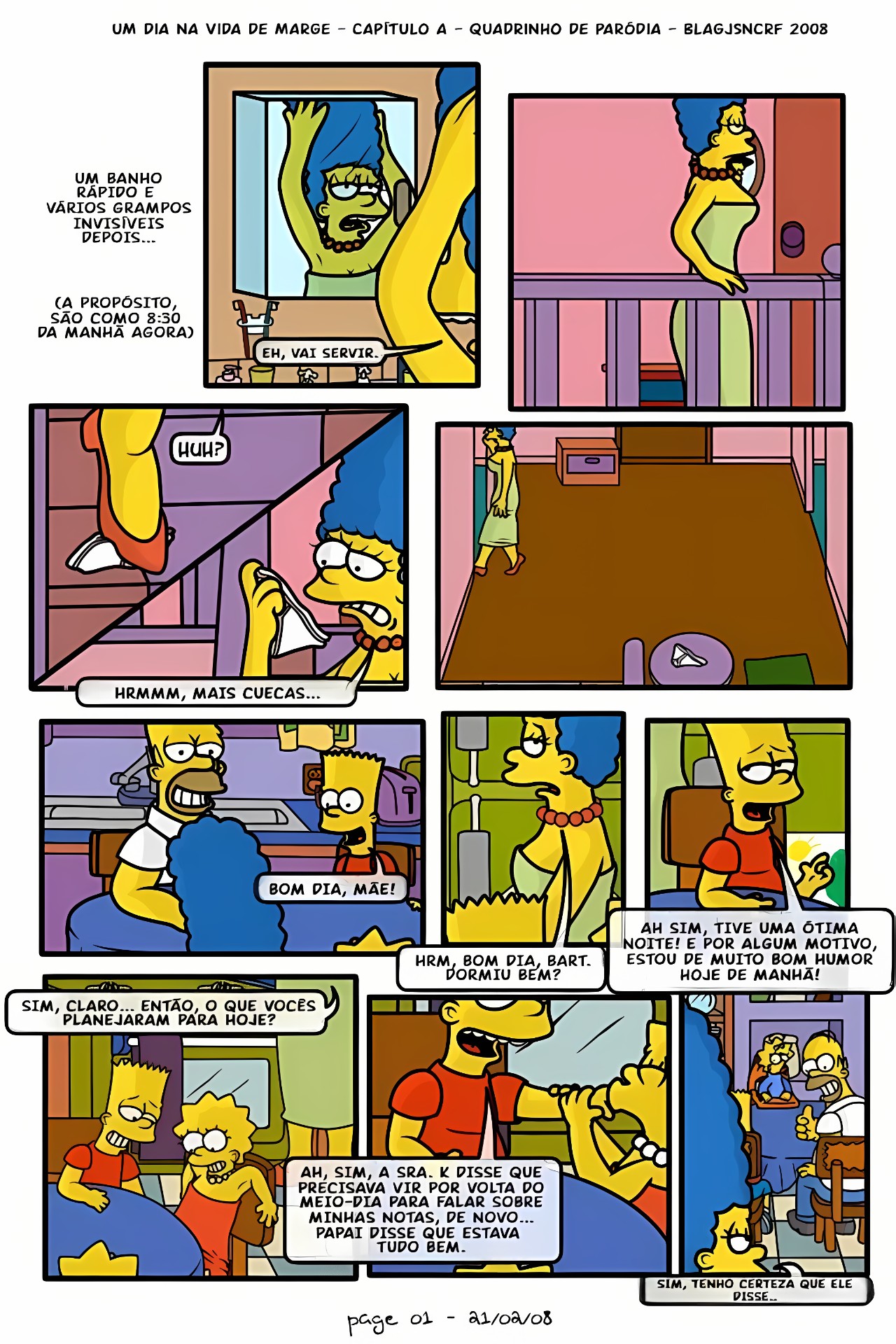 A Day In The Life Of Marge Hentai pt-br 26