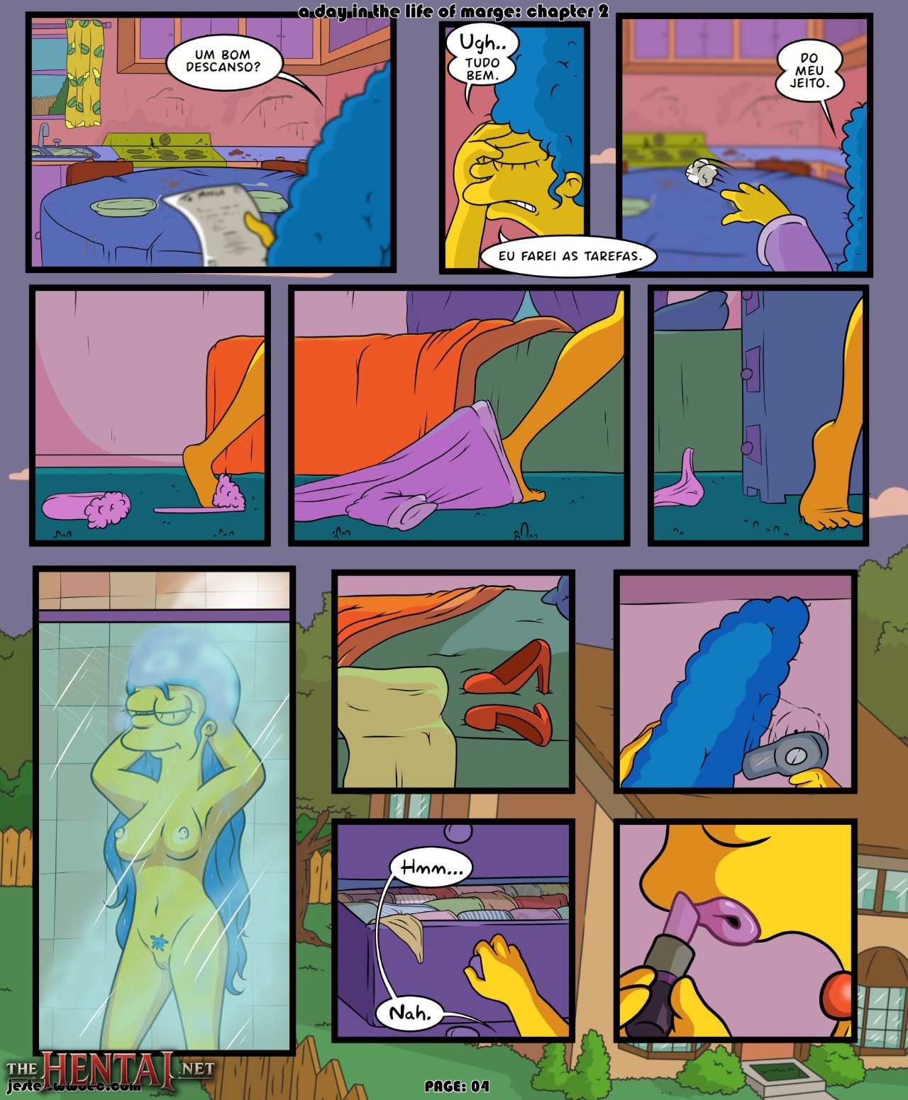 A Day In The Life Of Marge Part 2 Hentai pt-br 04