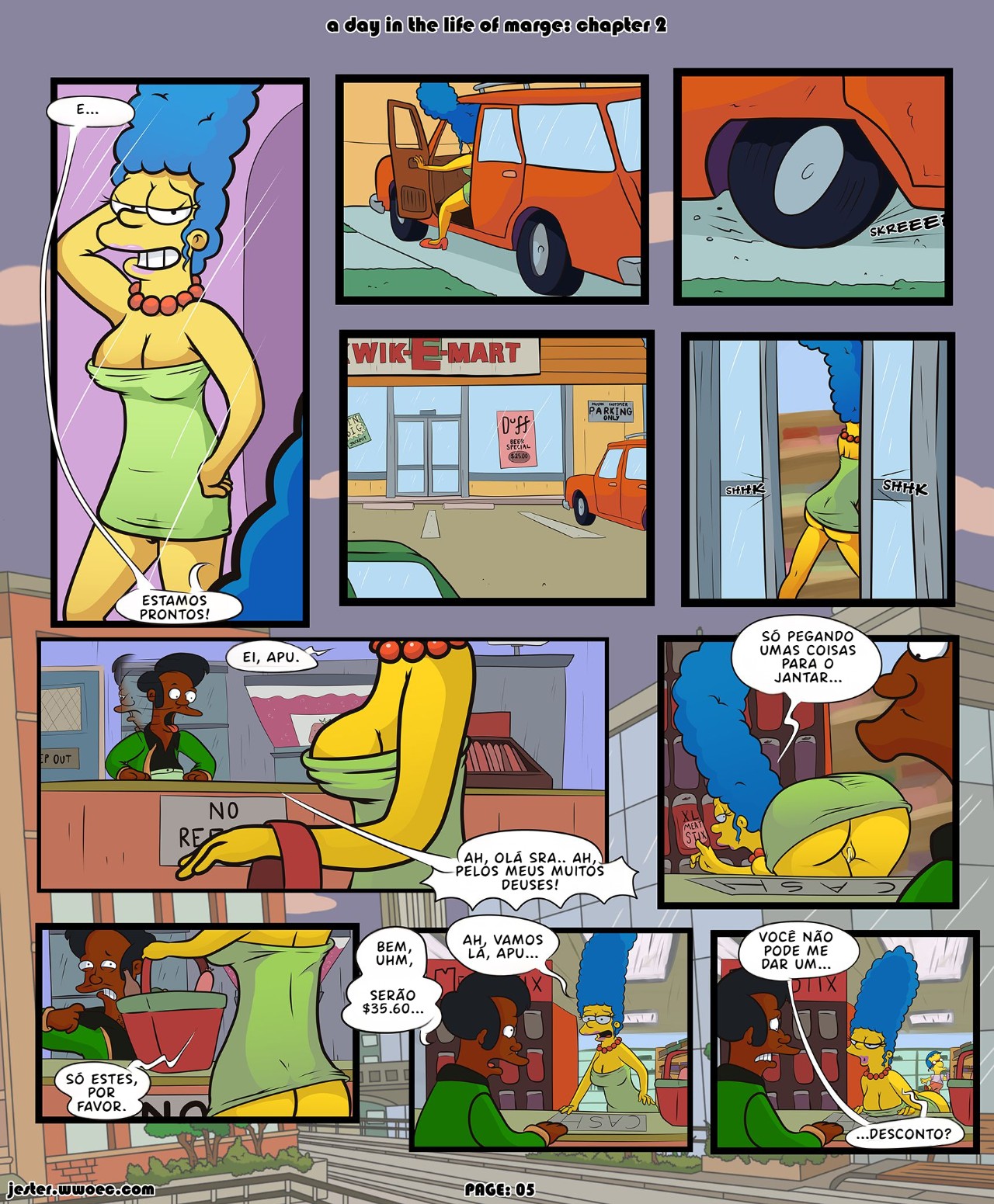 A Day In The Life Of Marge Part 2 Hentai pt-br 05