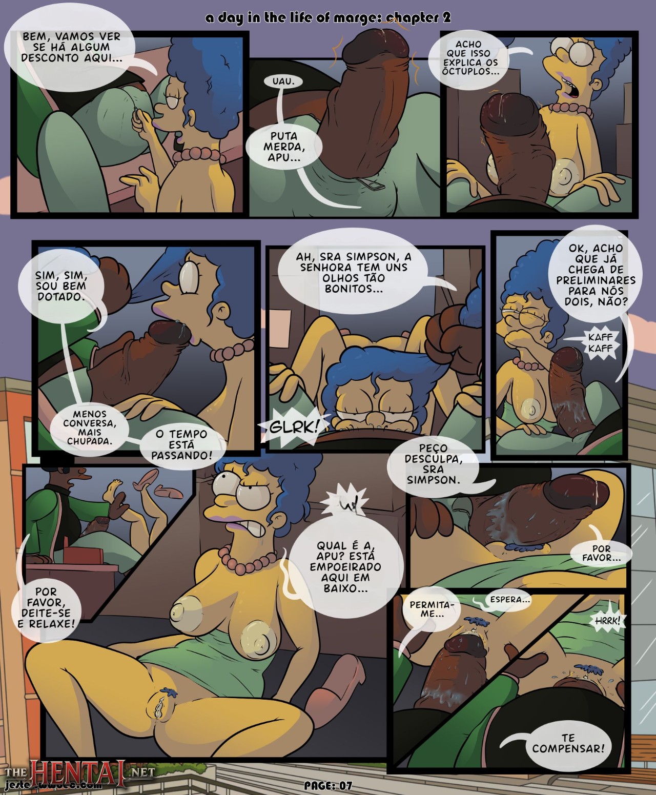 A Day In The Life Of Marge Part 2 Hentai pt-br 07