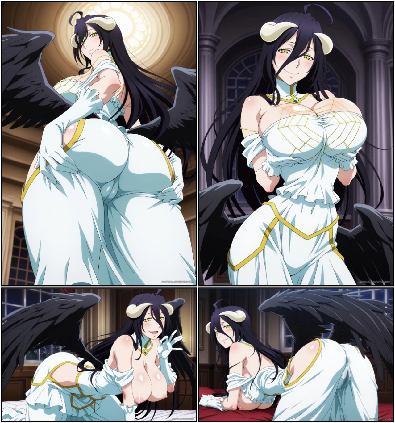 AI Generated: Albedo Hentai pt-br 03