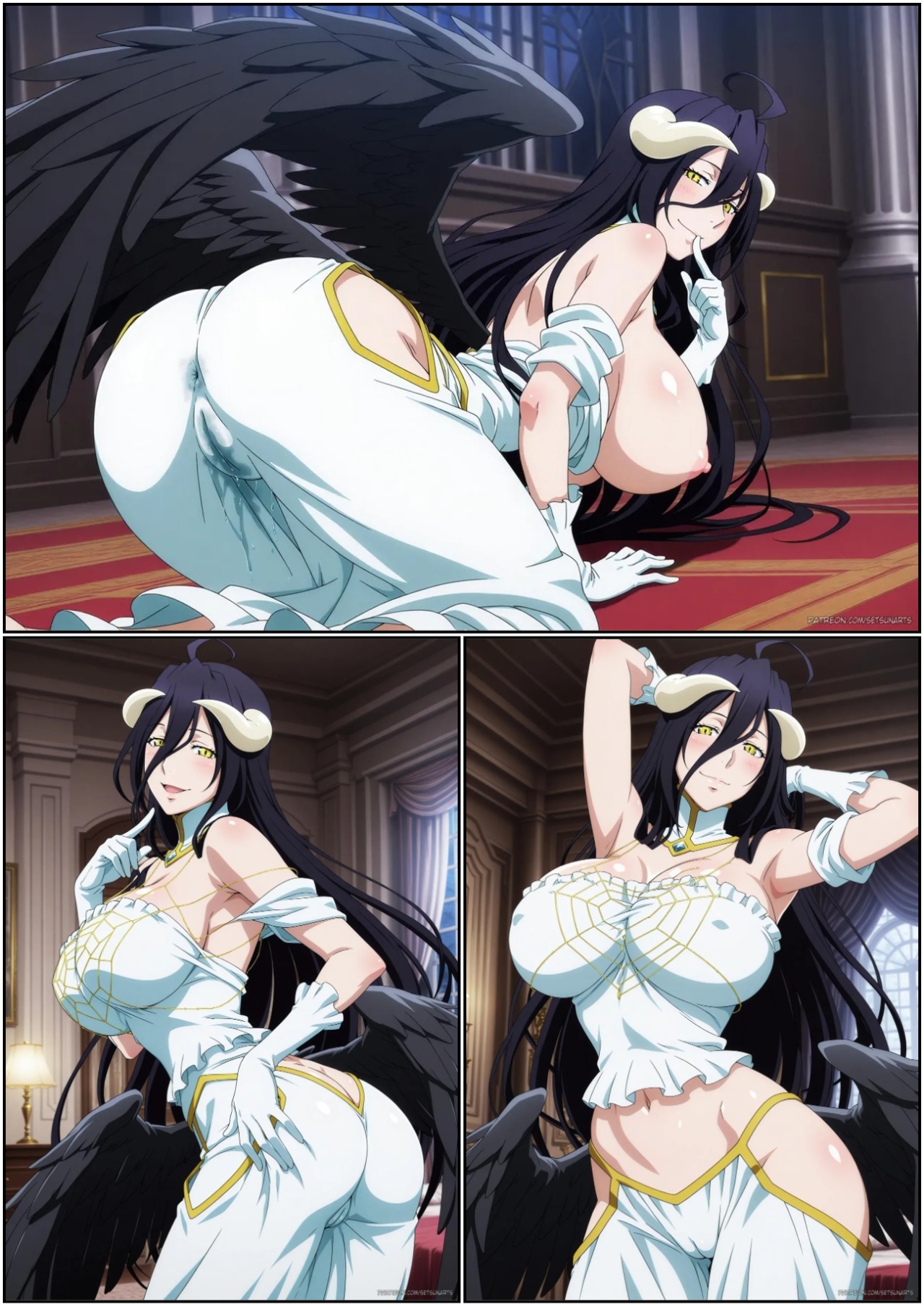 AI Generated: Albedo Hentai pt-br 04