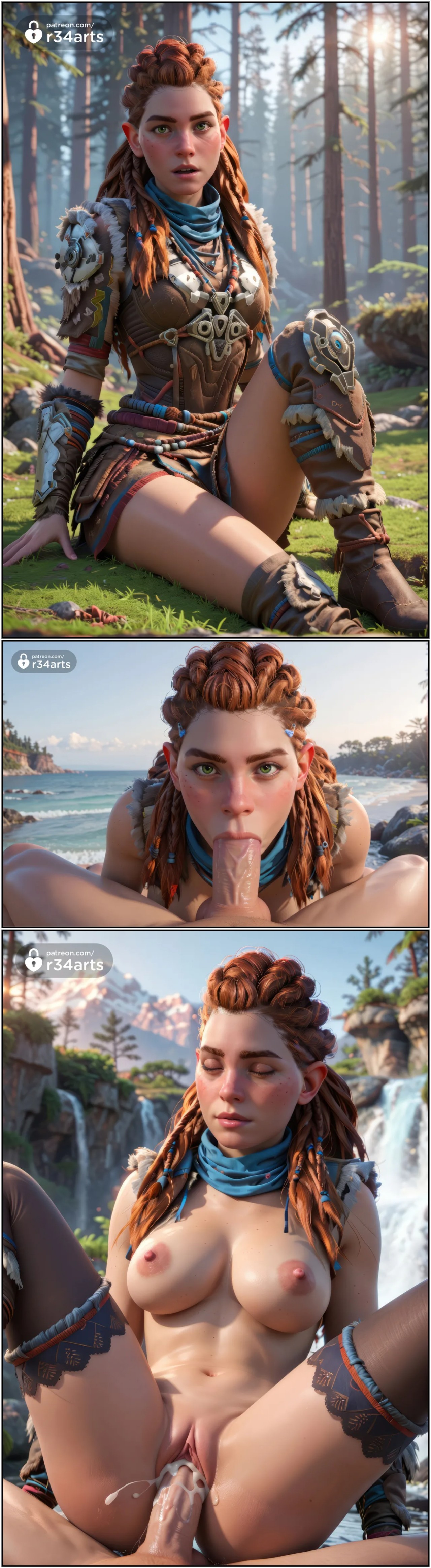 AI Generated: Aloy Hentai pt-br 04