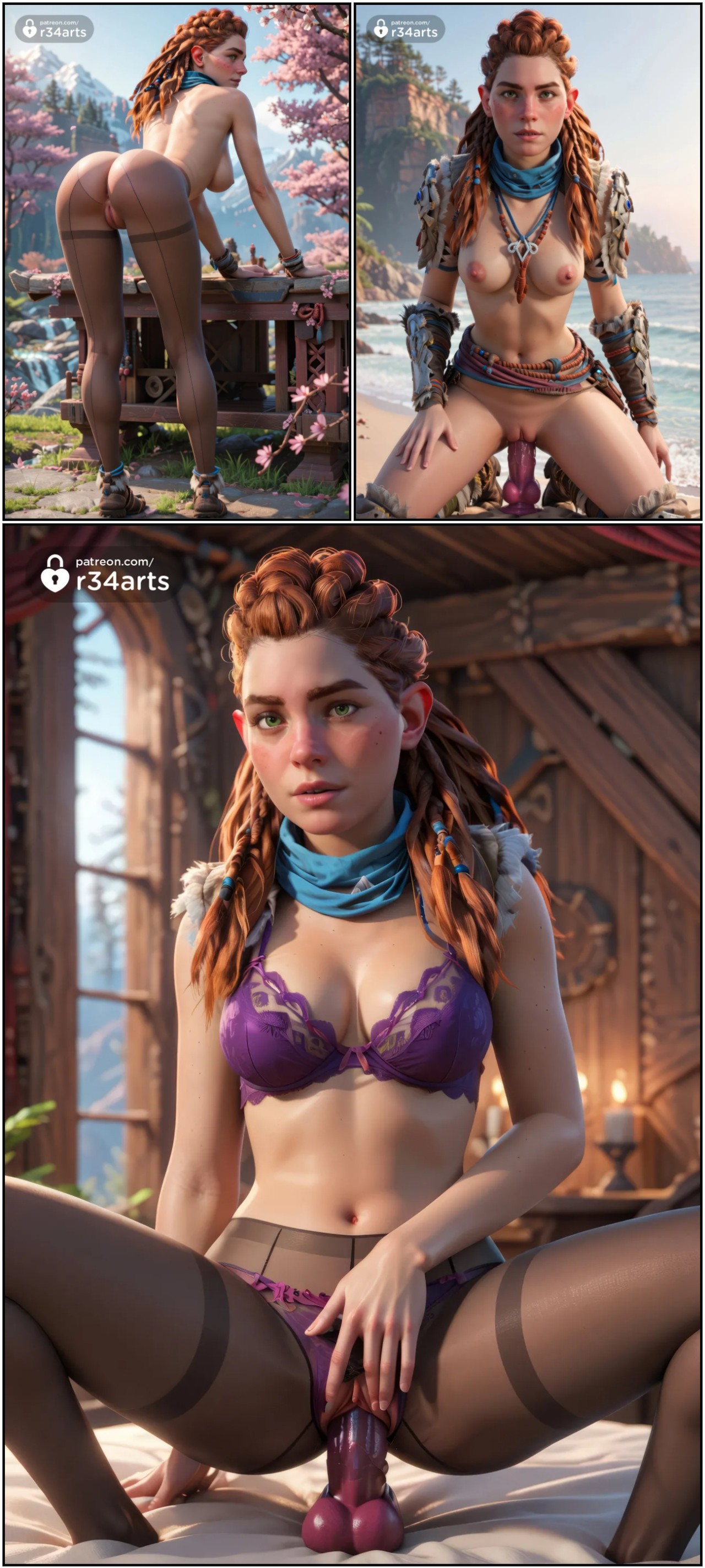 AI Generated: Aloy Hentai pt-br 09
