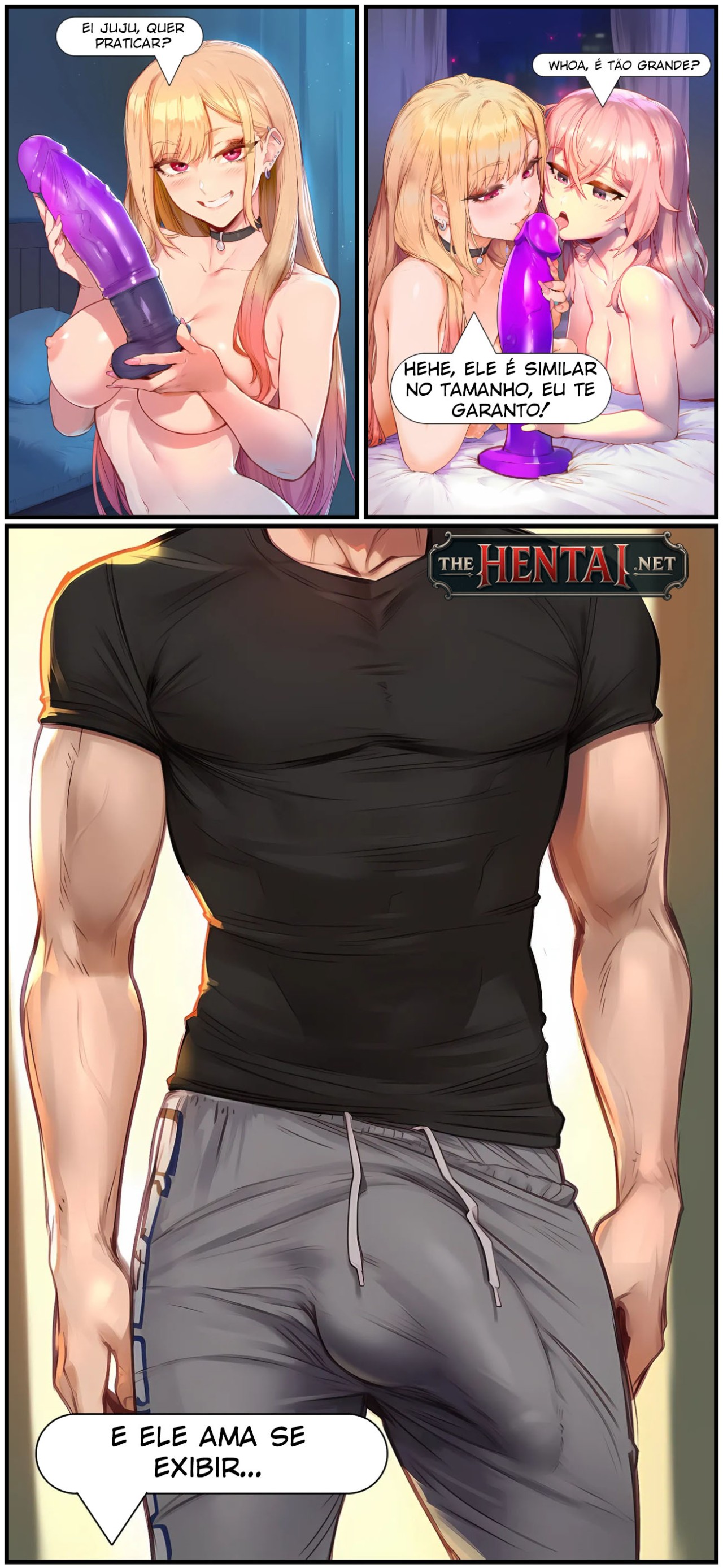 AI Generated: Marin, Sajuna And Goko Hentai pt-br 03