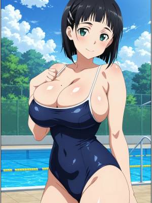 AI Generated: Suguha Kirigaya