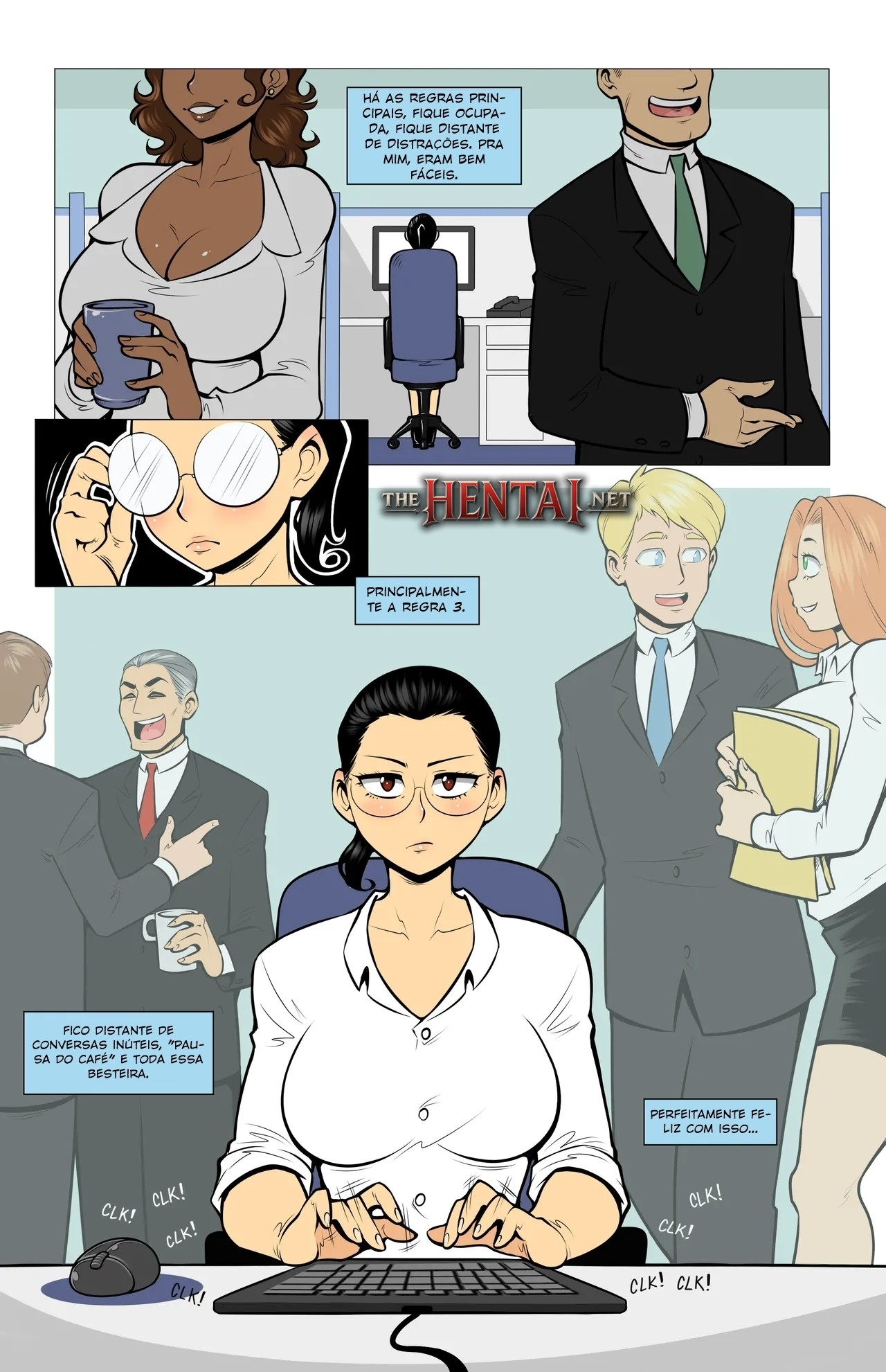 All Play & No Work Hentai pt-br 03