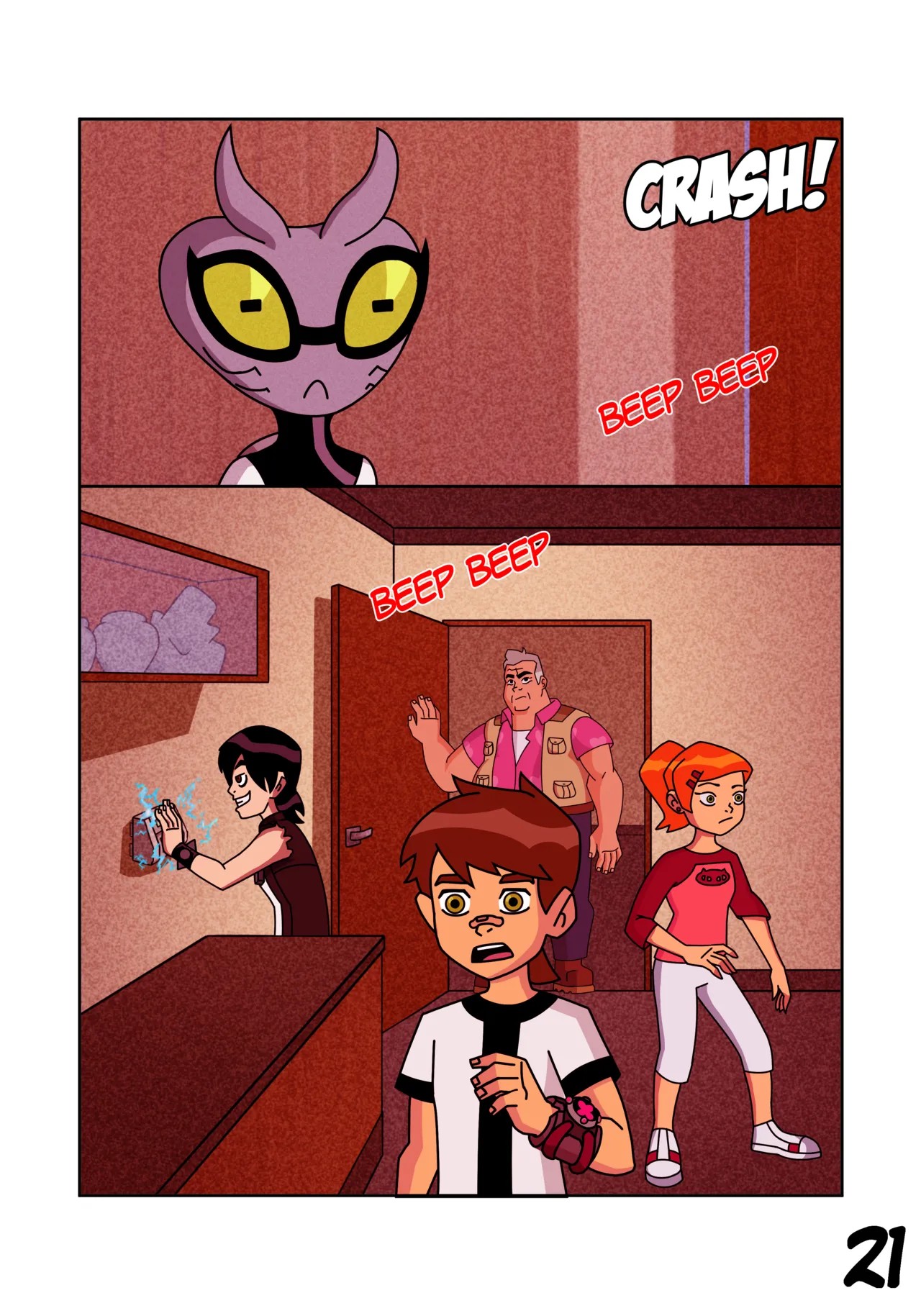 Ben 10: Chaquetrix Part 21 Hentai pt-br 22