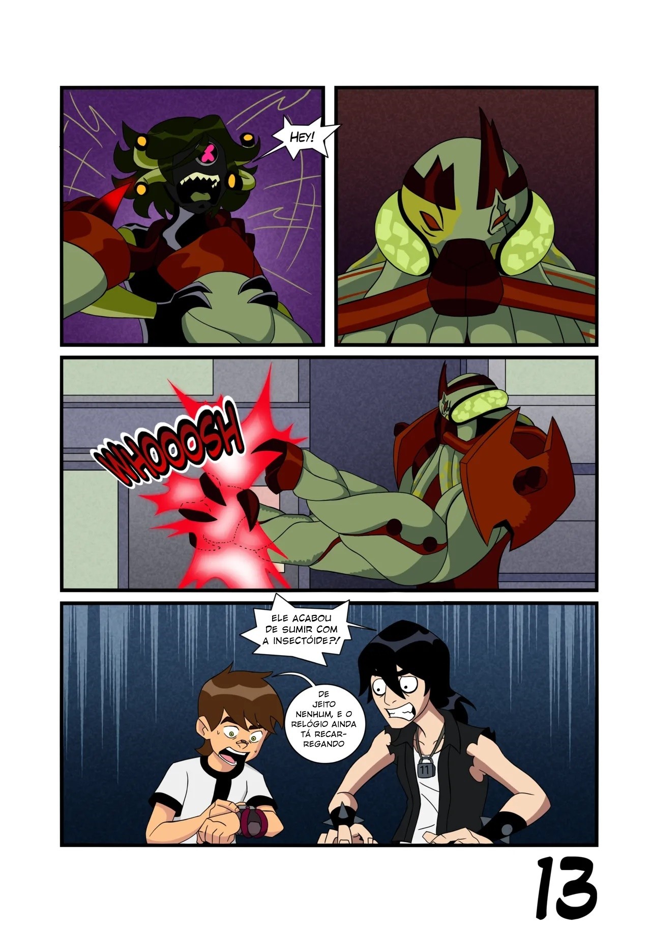 Ben 10: Chaquetrix Part 22 Hentai pt-br 14