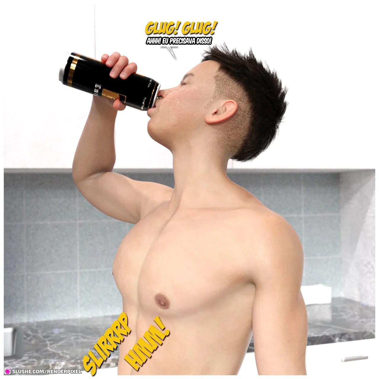 Blue Balls By RenderPixel Hentai pt-br 15