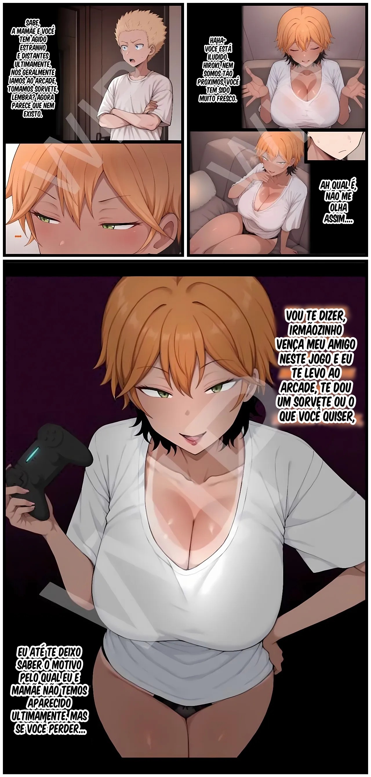 Childhood Friend Rejected By Transfer Student Hentai pt-br 03