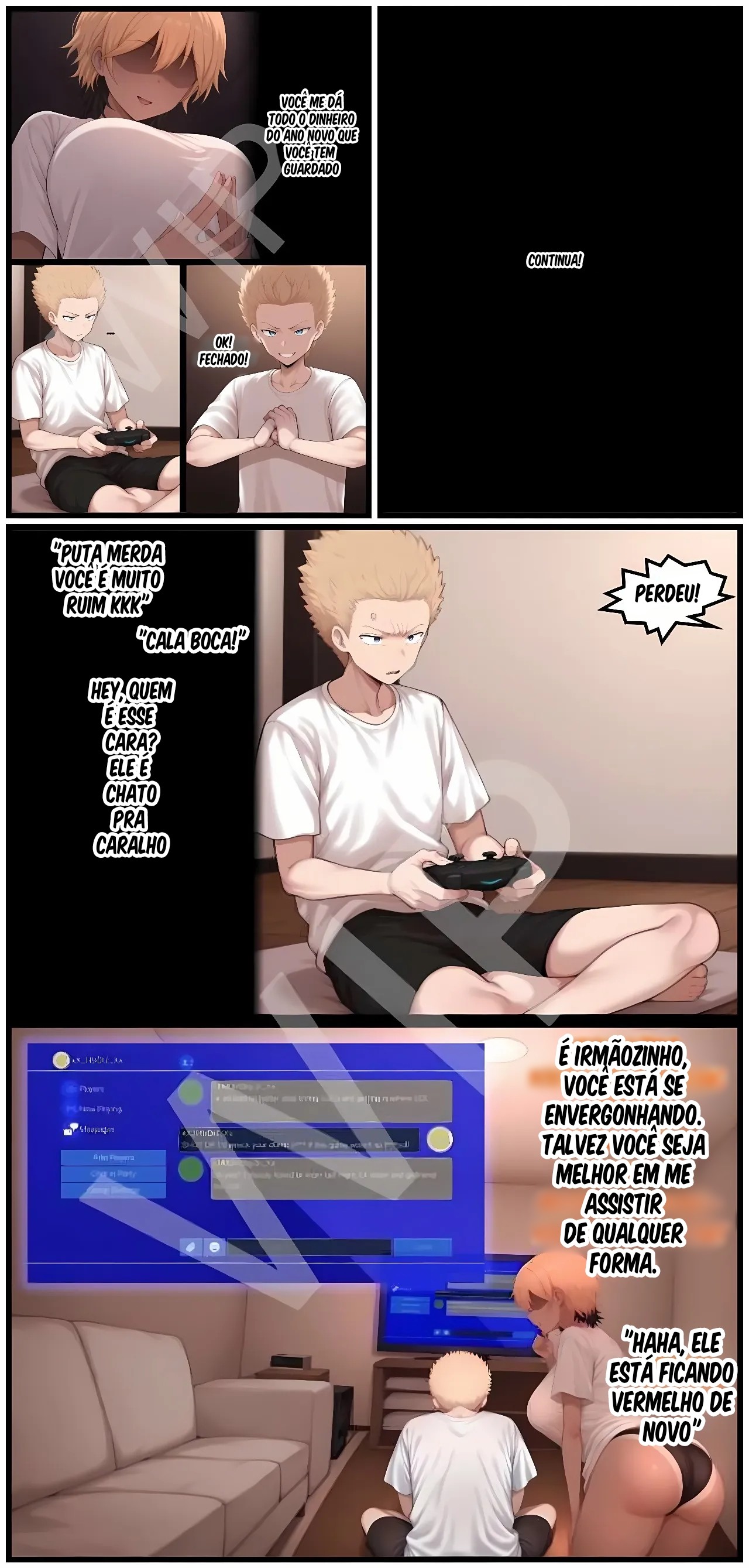 Childhood Friend Rejected By Transfer Student Hentai pt-br 04