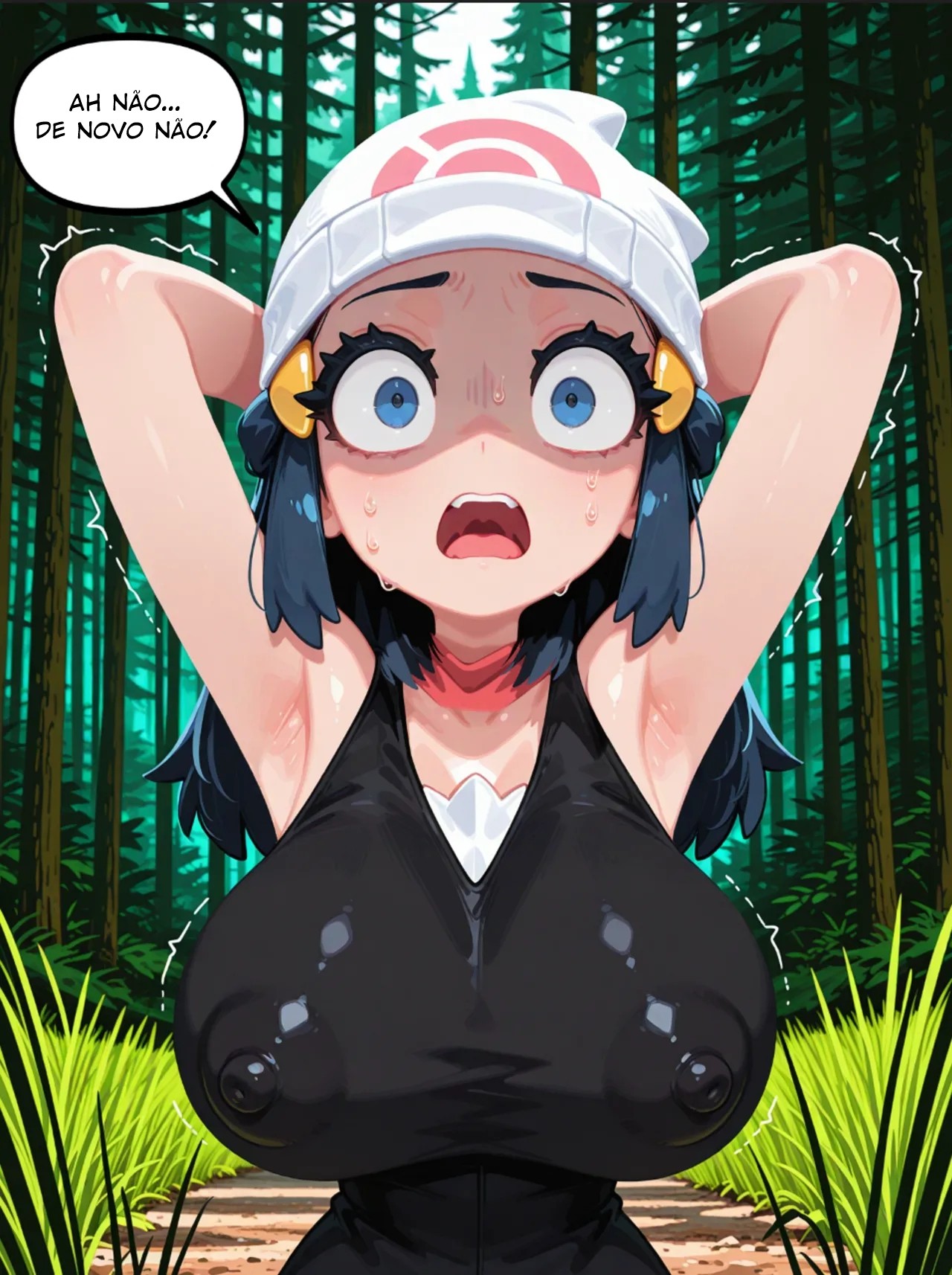 Dawn The Unfortunate Trainer Hentai pt-br 07