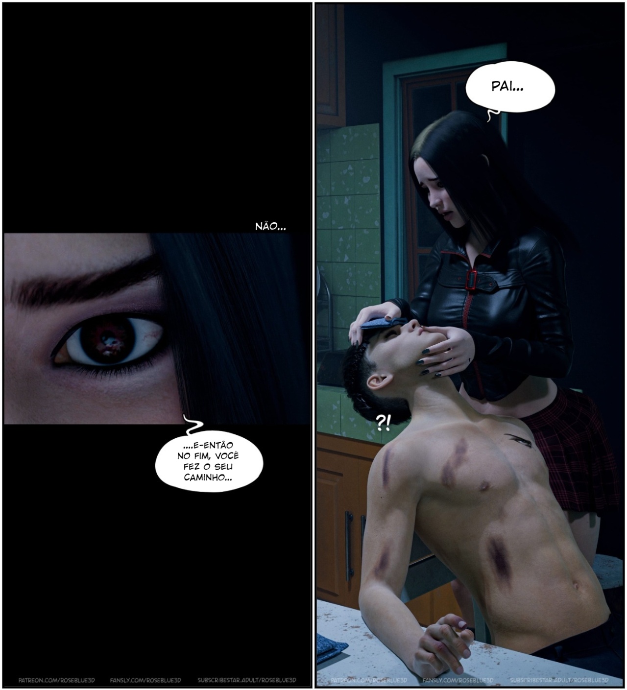 Dismissed By Rose Blue 3D Part 4 Hentai pt-br 05