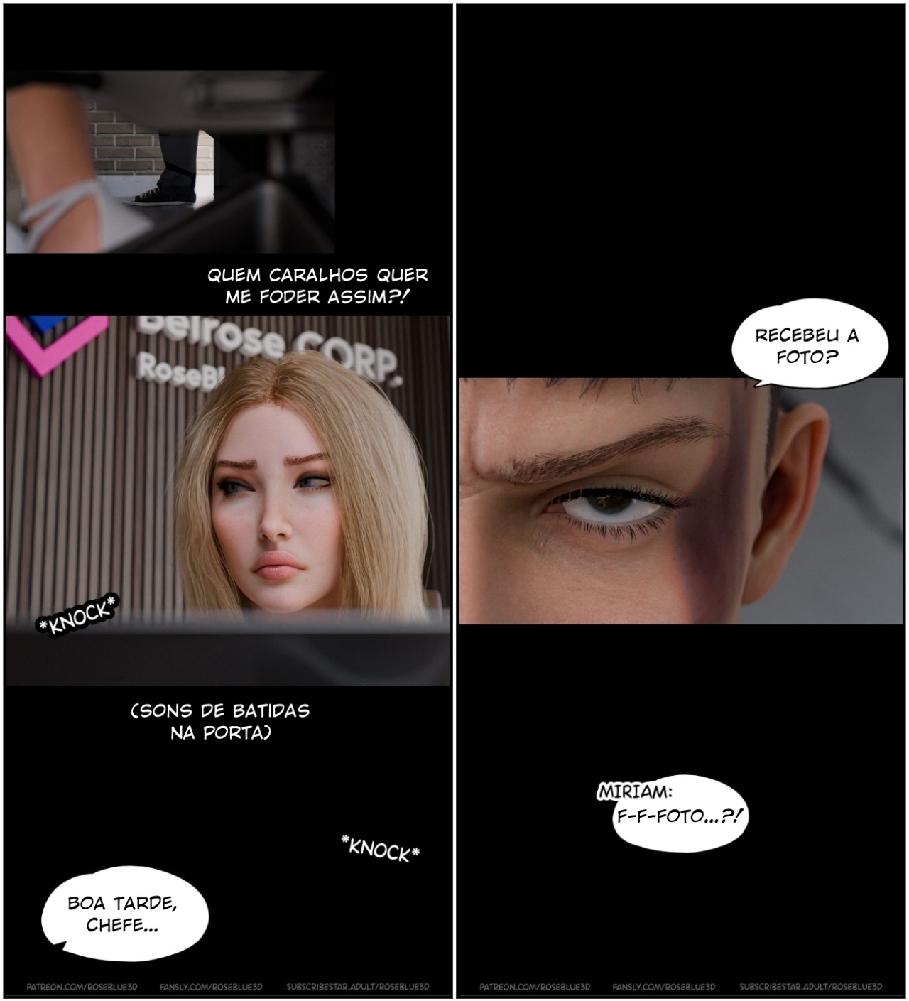 Dismissed By Rose Blue 3D Part 4 Hentai pt-br 16