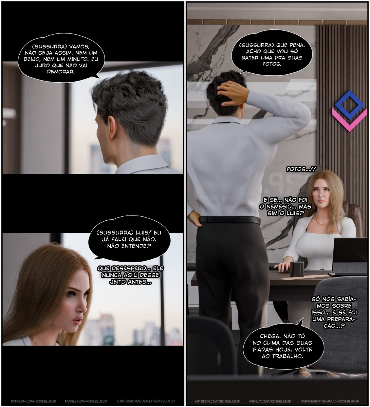 Dismissed By Rose Blue 3D Part 4 Hentai pt-br 41