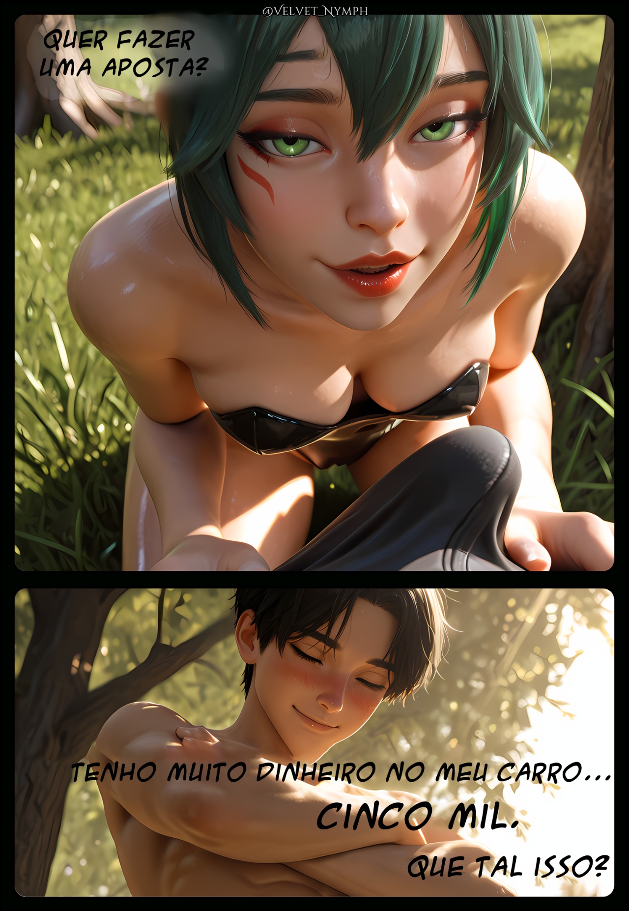 Fan Service: The Con Bet Hentai pt-br 09