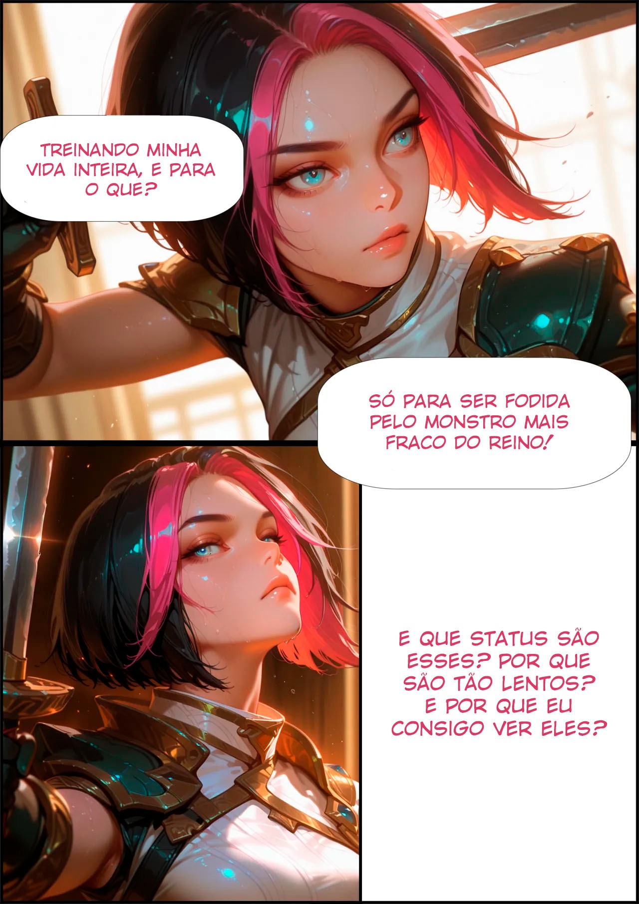 Fiora Leveling Hentai pt-br 18