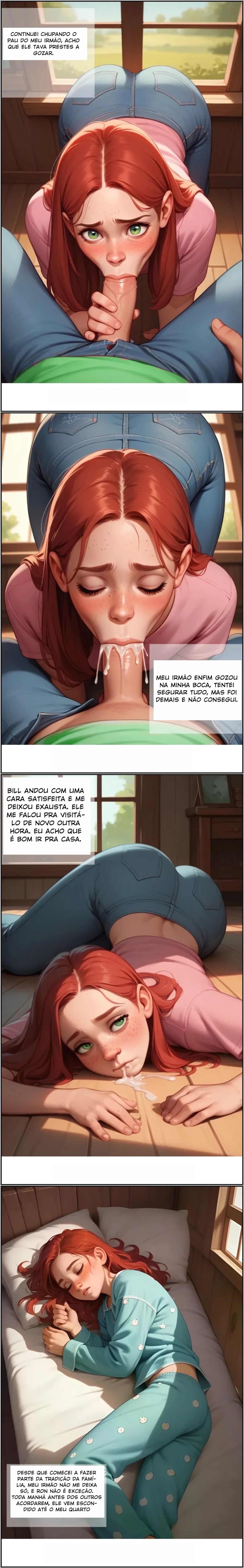 Ginny And Her Brothers Hentai pt-br 04