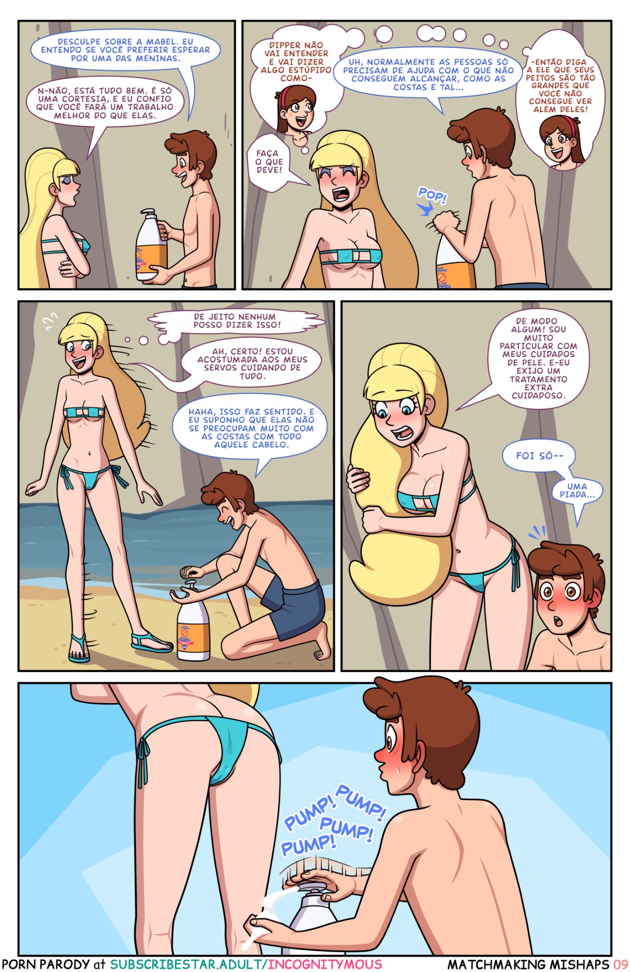 Gravity Falls: Matchmaking Mishaps Hentai pt-br 09