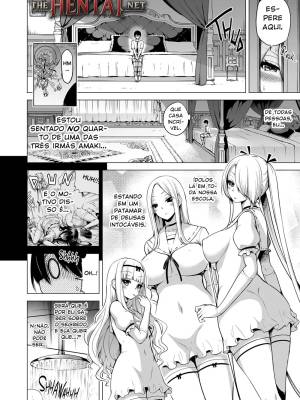 Hands-On Draining With Three Succubus Sisters Part 1: Lamy's Secret Hentai pt-br 27